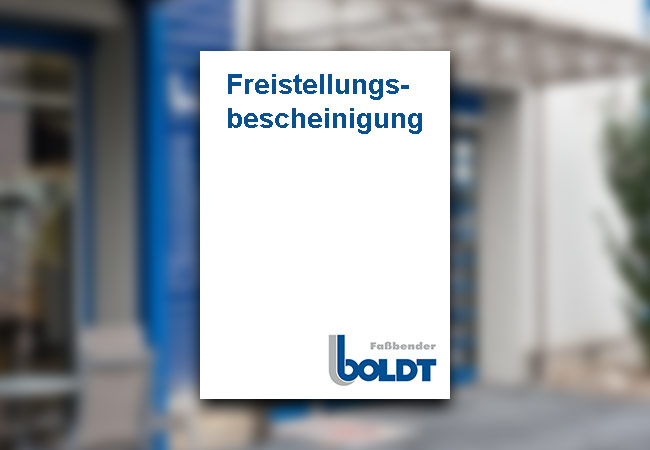 Freistellungsbescheinigung